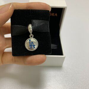 Pandora MLB LA Los Angeles Exclusive Dangle Charm Pendant